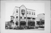 243 N Main St (AKA 543 Mill St), a Spanish/Mediterranean Styles tavern/bar, built in West Bend, Wisconsin in 1937.