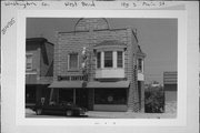 125 S Main St, a Commercial Vernacular retail building, built in West Bend, Wisconsin in 1907.