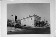 162 S Main St, a Commercial Vernacular retail building, built in West Bend, Wisconsin in 1869.