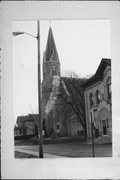 1612 MONROE ST, a Early Gothic Revival church, built in West Bend, Wisconsin in 1900.