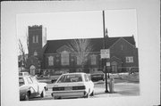 501 WALNUT ST, a Late Gothic Revival house of worship, built in West Bend, Wisconsin in 1922.