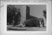 501 WALNUT ST, a Late Gothic Revival house of worship, built in West Bend, Wisconsin in 1922.