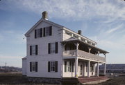 1075 N PILGRIM PARKWAY, a Greek Revival lodging-inn, built in Brookfield, Wisconsin in 1848.