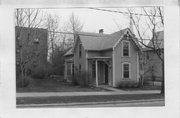 107 W GORHAM ST, a Early Gothic Revival house, built in Madison, Wisconsin in 1876.