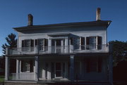 428 W WELLS ST, a Greek Revival inn, built in Delafield, Wisconsin in 1846.