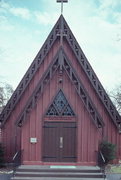 1111 GENESEE ST, a Early Gothic Revival church, built in Delafield, Wisconsin in 1851.