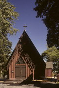 1111 GENESEE ST, a Early Gothic Revival church, built in Delafield, Wisconsin in 1851.