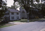 SW CNR OF FARRAND AND ST JOHN'S RD, a Queen Anne religious residence, built in Delafield, Wisconsin in 1857.
