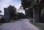 GENESSEE ST, a Other Vernacular fence/wall, built in Delafield, Wisconsin in 1968.