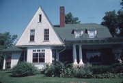 ST JOHN'S RD AND SMYTHE LN, NW CNR, a Queen Anne house, built in Delafield, Wisconsin in 1901.