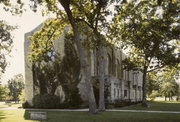 SMYTHE LN AND ST JOHN'S RD, SE CNR, a Late Gothic Revival house of worship, built in Delafield, Wisconsin in 1921.