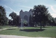 SMYTHE LN AND ST JOHN'S RD, SE CNR, a Late Gothic Revival house of worship, built in Delafield, Wisconsin in 1921.