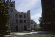 EXETER ST, a Late Gothic Revival dining hall, built in Delafield, Wisconsin in 1906.