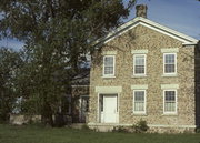 W 354 S 7910 STATE HIGHWAY 59, a Greek Revival house, built in Eagle, Wisconsin in 1848.