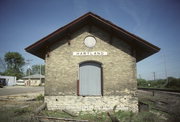 301 PAWLING AVE, a Italianate depot, built in Hartland, Wisconsin in 1879.