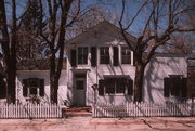 W 164 N 8953 WATER ST, a Greek Revival house, built in Menomonee Falls, Wisconsin in 1856.