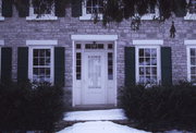 N 96 W 15791 COUNTY LINE RD, a Greek Revival house, built in Menomonee Falls, Wisconsin in 1858.