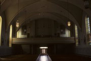 N 74 W 13604 APPLETON AVE, a Romanesque Revival house of worship, built in Menomonee Falls, Wisconsin in 1867.