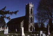 W 220 N 6588 TOWN LINE RD, a Romanesque Revival house of worship, built in Menomonee Falls, Wisconsin in 1848.