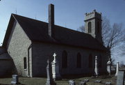 W 220 N 6588 TOWN LINE RD, a Romanesque Revival house of worship, built in Menomonee Falls, Wisconsin in 1848.