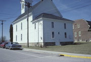 216 MAIN ST, a Early Gothic Revival house of worship, built in Mukwonago (village), Wisconsin in 1879.