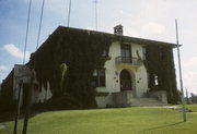 103 W JEFFERSON ST, a Spanish/Mediterranean Styles armory, built in Oconomowoc, Wisconsin in 1921.