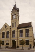 174 E WISCONSIN AVE, a Early Gothic Revival city/town/village hall/auditorium, built in Oconomowoc, Wisconsin in 1886.