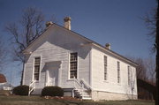 W234 S7710 BIG BEND DR, a Greek Revival church, built in Vernon, Wisconsin in 1854.