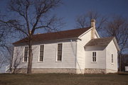W234 S7710 BIG BEND DR, a Greek Revival house of worship, built in Vernon, Wisconsin in 1854.