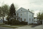 401 CENTRAL AVE, a Greek Revival house, built in Waukesha, Wisconsin in 1845.