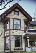 341 BARSTOW ST, a Queen Anne house, built in Waukesha, Wisconsin in 1894.