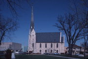 247 WISCONSIN AVE, a Early Gothic Revival church, built in Waukesha, Wisconsin in 1872.