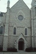 247 WISCONSIN AVE, a Early Gothic Revival house of worship, built in Waukesha, Wisconsin in 1872.