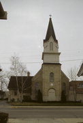 413 WISCONSIN AVE, a Early Gothic Revival house of worship, built in Waukesha, Wisconsin in 1891.