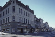 301 W MAIN ST/ 816 N GRAND, a Italianate large retail building, built in Waukesha, Wisconsin in 1882.