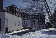 915 N HARTWELL AVE, a Neoclassical nursing home/sanitarium, built in Waukesha, Wisconsin in 1905.