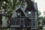 415 MCCALL ST, a Queen Anne house, built in Waukesha, Wisconsin in 1898.