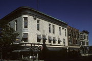 342-344 W MAIN ST, a Greek Revival large retail building, built in Waukesha, Wisconsin in 1857.