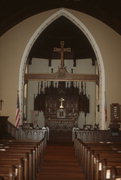 111 E MAIN ST, a Early Gothic Revival church, built in Waukesha, Wisconsin in 1851.