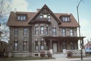 348 WISCONSIN AVE, a Early Gothic Revival house, built in Waukesha, Wisconsin in 1880.
