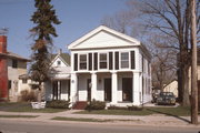 515 N GRAND AVE, a Greek Revival house, built in Waukesha, Wisconsin in 1855.