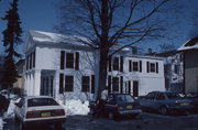 515 N GRAND AVE, a Greek Revival house, built in Waukesha, Wisconsin in 1855.