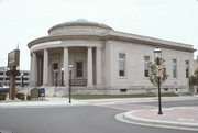 235 W BROADWAY AVE, a Neoclassical/Beaux Arts post office, built in Waukesha, Wisconsin in 1913.