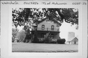 W299 S8915 STATE HIGHWAY 83, a Gabled Ell house, built in Mukwonago, Wisconsin in 1881.