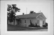 W 360 S 3337 STATE HIGHWAY 67, a Front Gabled city/town/village hall/auditorium, built in Ottawa, Wisconsin in 1874.