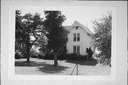 W SIDE OF COUNTY HIGHWAY XX .6 M S OF COUNTY HIGHWAY I, a Gabled Ell house, built in Waukesha, Wisconsin in .