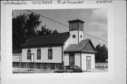 W240 N3485 PEWAUKEE RD, a Early Gothic Revival house of worship, built in Pewaukee, Wisconsin in 1860.