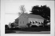 W239 N3442 PEWAUKEE RD, a Greek Revival house, built in Pewaukee, Wisconsin in 1860.