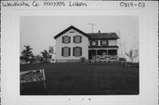 NE CNR OF N LISBON AND HILLSIDE RDS, a Gabled Ell house, built in Lisbon, Wisconsin in .