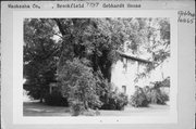 16265 GEBHARDT RD, a Gabled Ell house, built in Brookfield, Wisconsin in 1874.